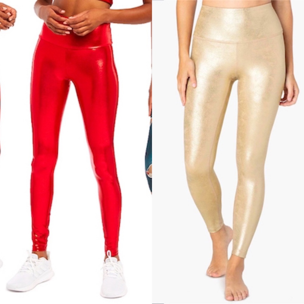 NWOT Goldsheep Holiday Festive Leggings